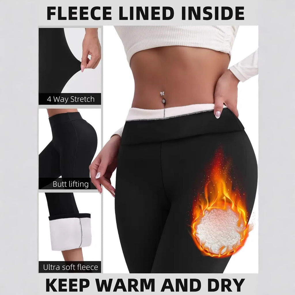 High Waist Leggings Hip-lift And Belly Shaping winter Yoga Pants Fitness Ankle-length Bell-bottoms